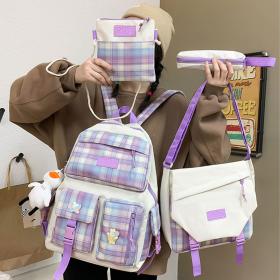 حقيبة مدرسية للبنات 💥 4 بياس